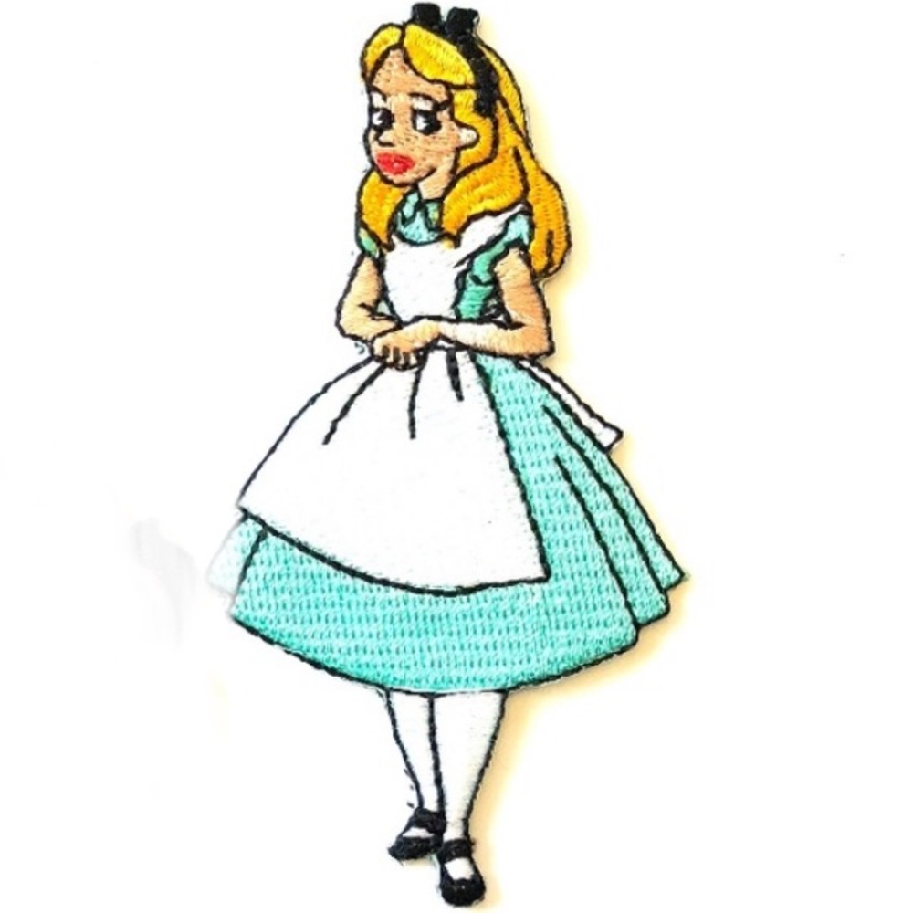 Alice In Wonderland patch iron on Cheshire…